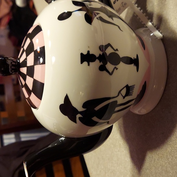 R. Toledo for Nordstrom checkered teapot - Picture 2 of 6